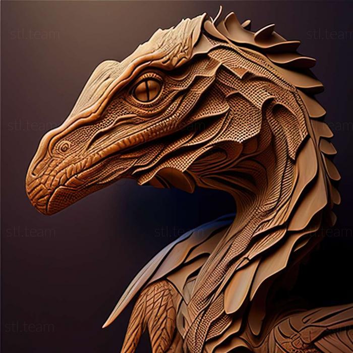 3D модель Neuquenraptor (STL)